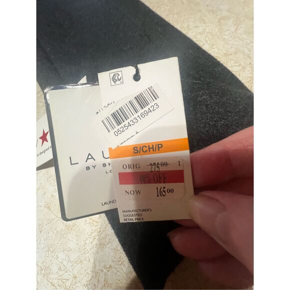 Laundry By Shelli Segal Wool Blend  Peacoat Jacket Sz S charcoal NWT - Picture 5 of 7